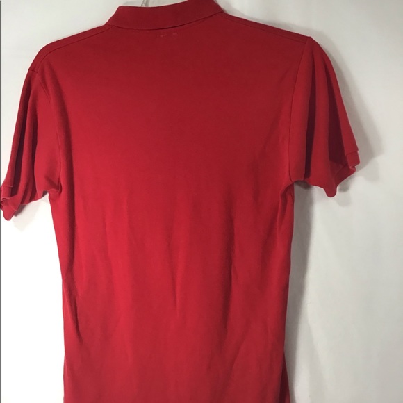Outer Banks Red Polo Embroidered Deer Logo Shirt - Picture 4 of 7